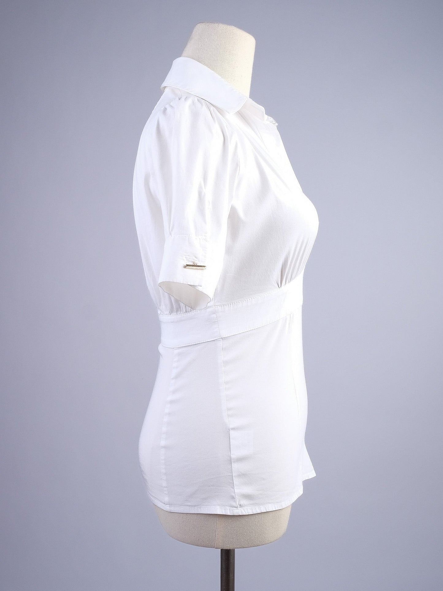 excellent elisabetta franchi women's blouse white size s
