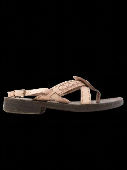 Average Bottega Veneta Brown Leather Sandals Size 35 with Buckle