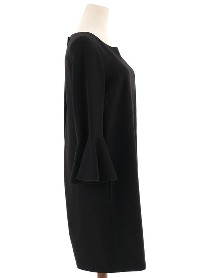 Max Mara Black Triacetate Dress Size S - Excellent Condition