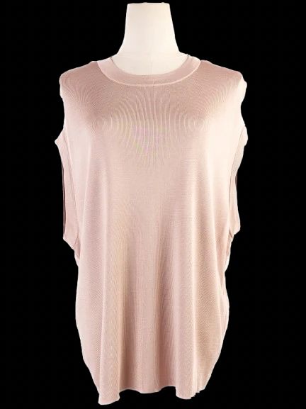 excellent cos pink viscose sleeveless top size m women