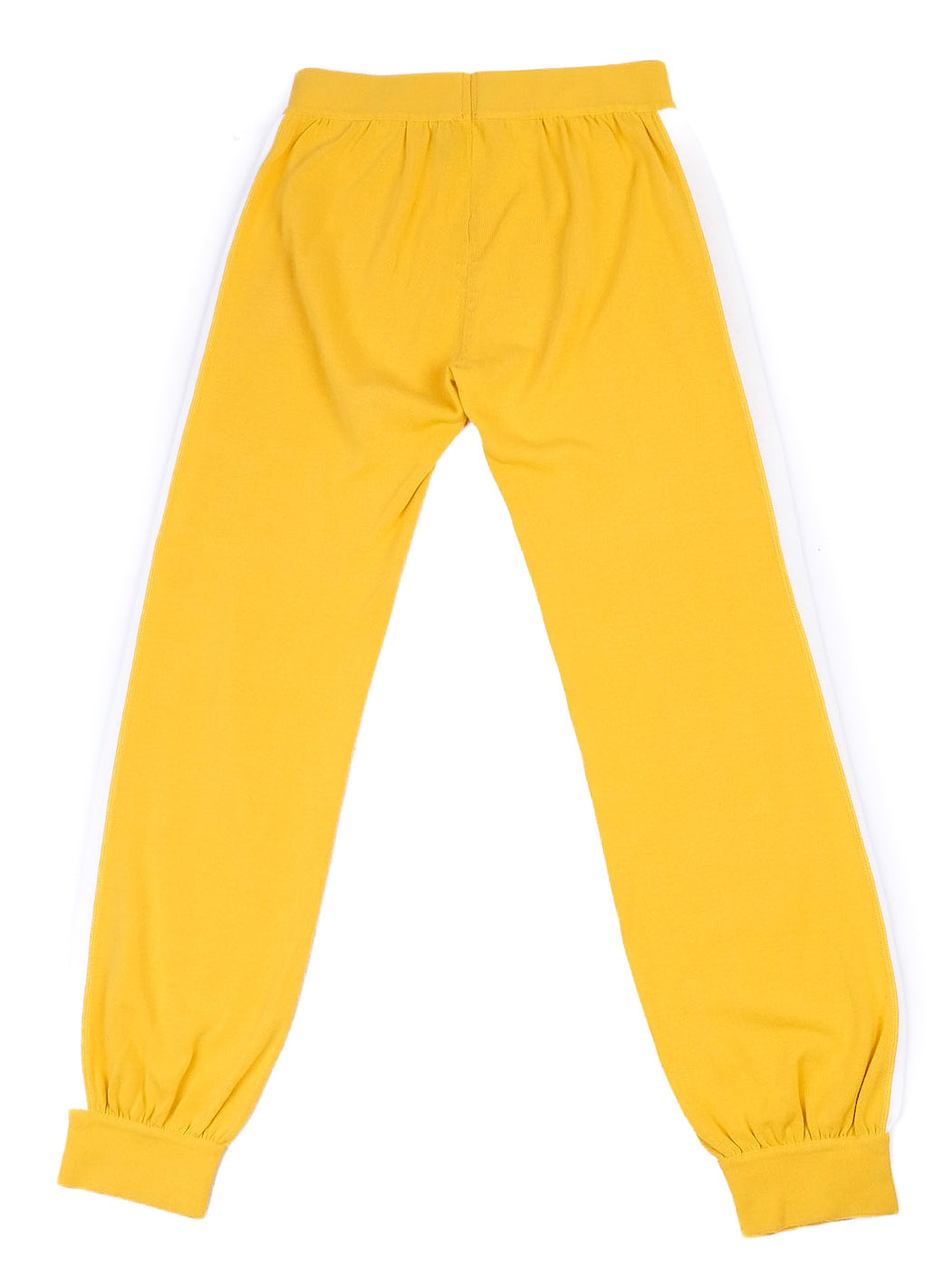 excellent fendi cotton women's yellow & white clothing set