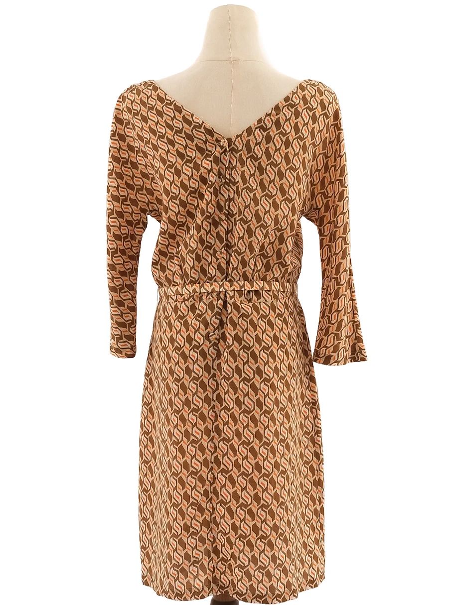 excellent tara jarmon womenõs dress m combined geometric pattern