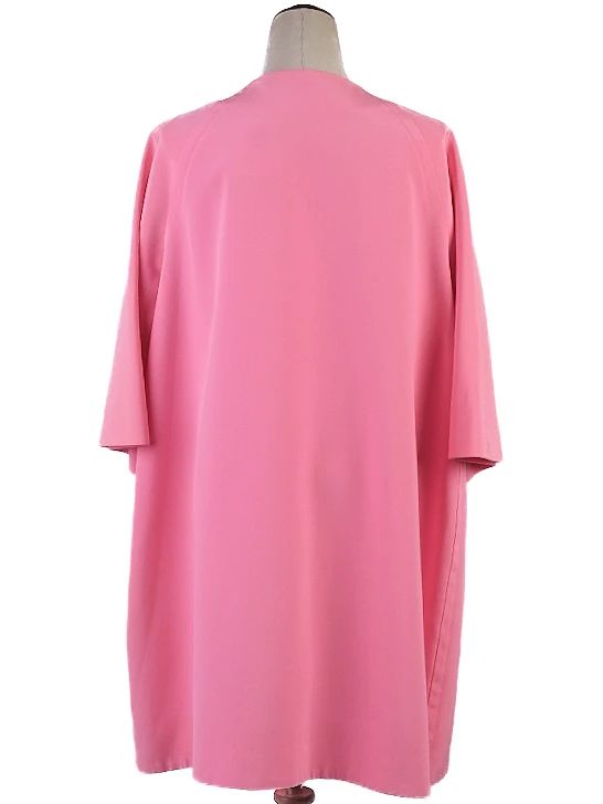 excellent gianluca capannolo pink nylon coat size l women