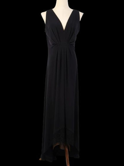 Excellent Michael Kors Black Sleeveless Dress V-Neckline Size N/A