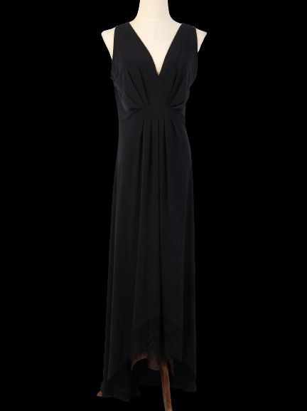 Excellent Michael Kors Black Sleeveless Dress V-Neckline Size N/A