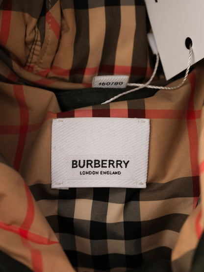 Perfect Burberry Green Puffer Jacket for Kids Size 14
