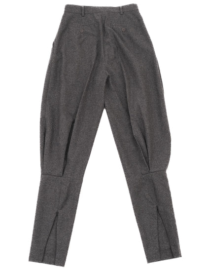 Excellent Max Mara Gray Wool Dress Pants Size M