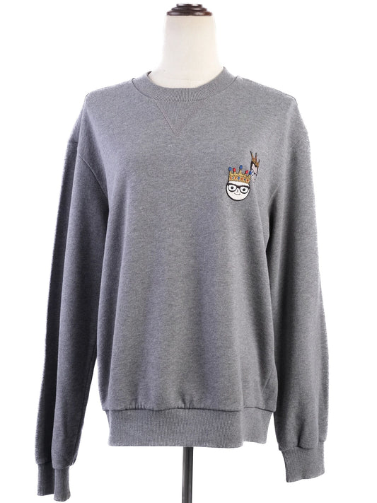 Excellent Dolce Gabbana Gray Cotton Sweatshirt Size S with #dgfamily