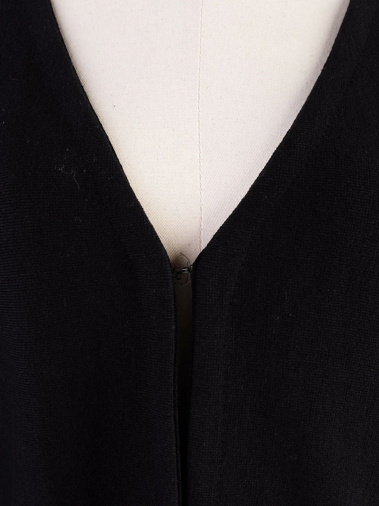 excellent blumarine black women's cardigan fringe detail size s