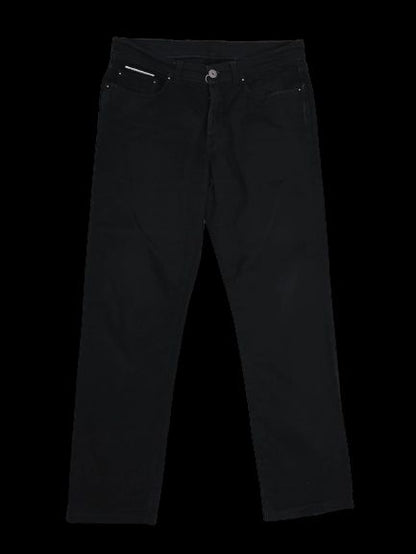 Excellent Trussardi Black Cotton Jeans for Women