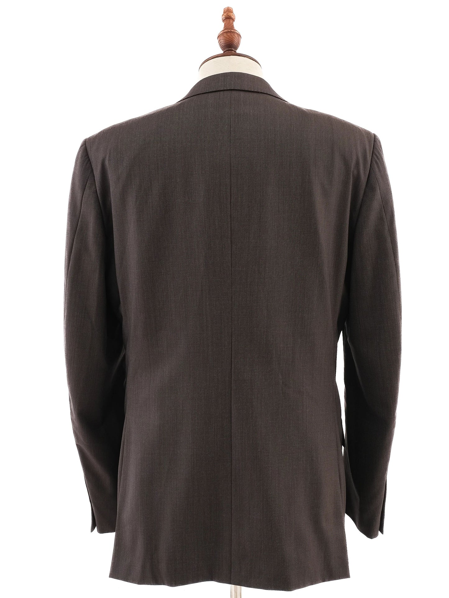 perfect ermenegildo zegna gray wool suit jacket size m