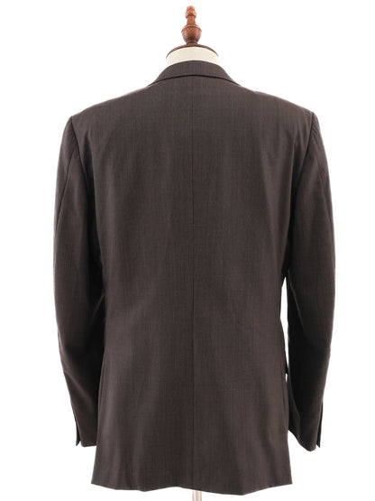 Perfect Ermenegildo Zegna Gray Wool Suit Jacket Size M