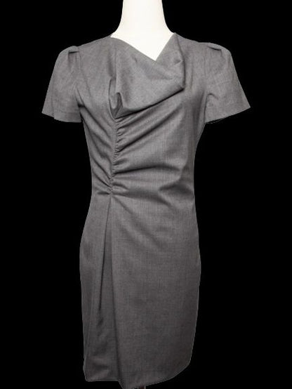 Moschino Gray Cashmere Wool Dress Size M - Good Condition