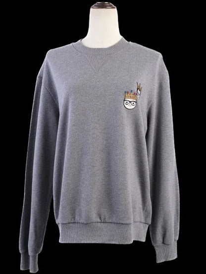 Excellent Dolce Gabbana Gray Cotton Sweatshirt Size S with #dgfamily