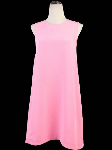 gianluca capannolo pink silk dress size l excellent condition