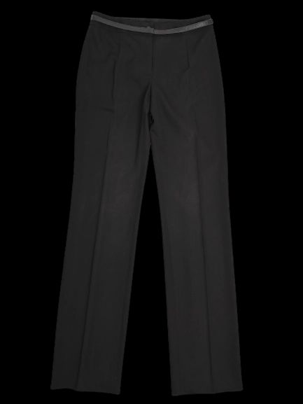 excellent richmond black wool trousers size s for women