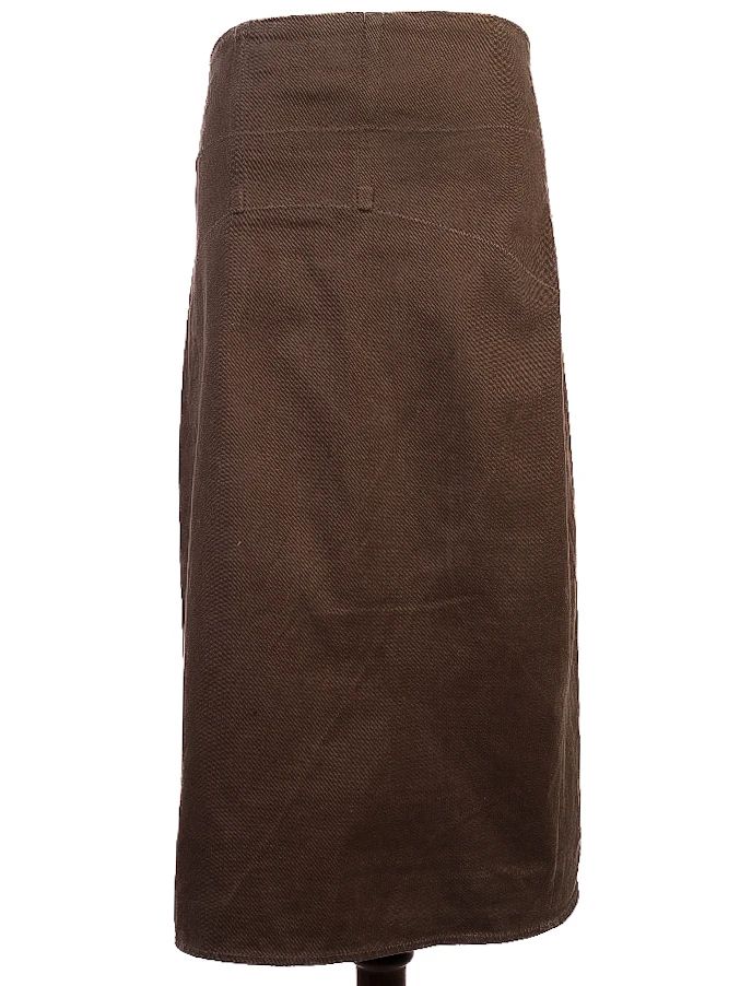 excellent acne studios green skirt size s textured elastane