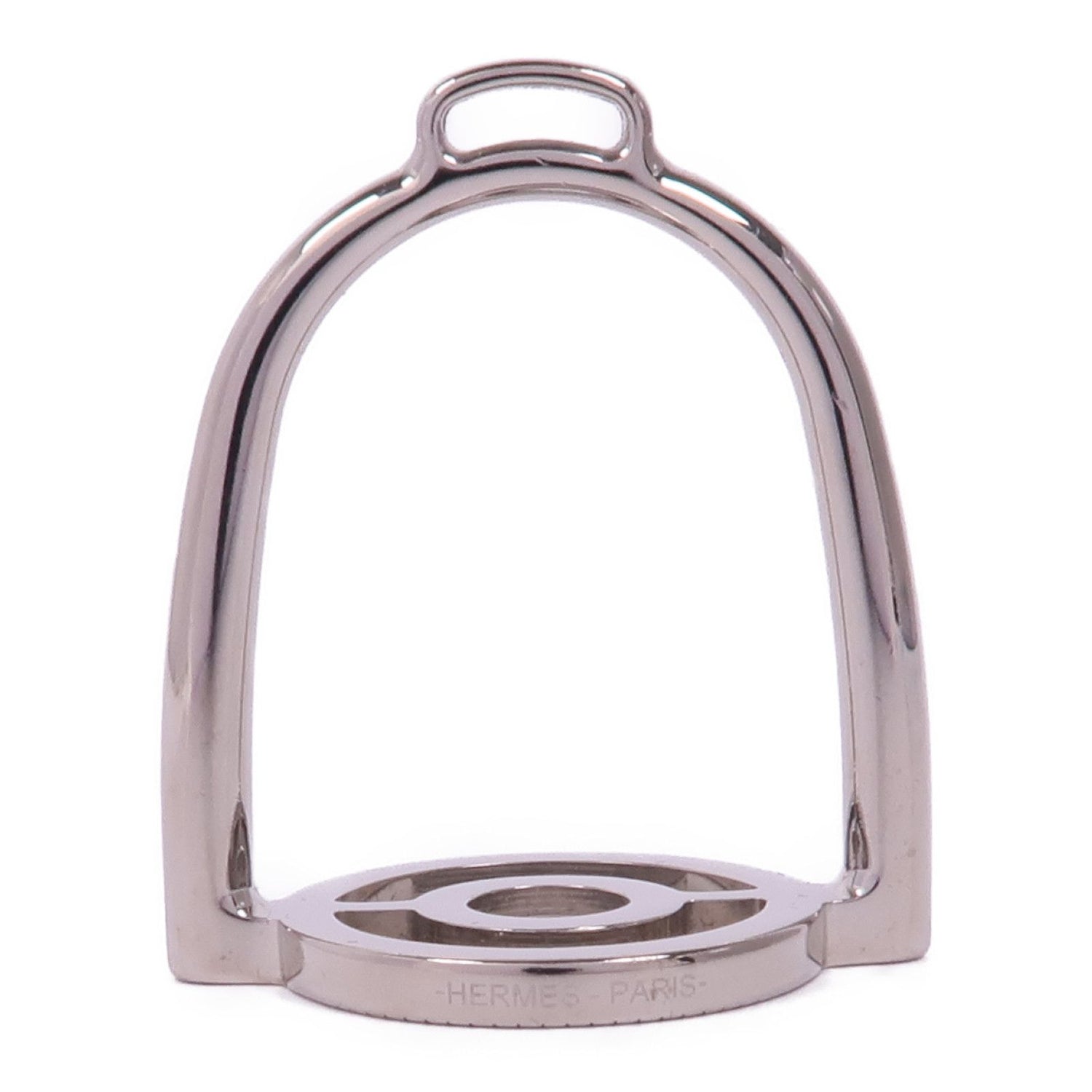 Hermes Kim Scarf Ring Silver Other Metal