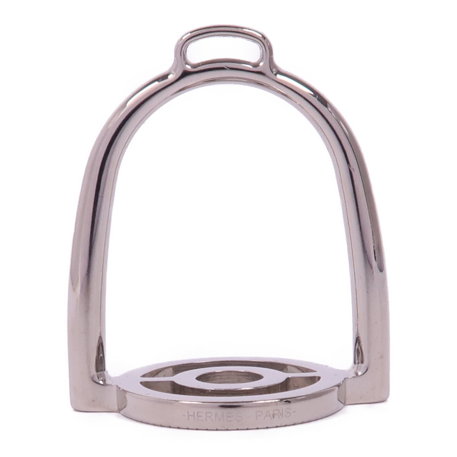 Hermes Kim Scarf Ring Silver Other Metal
