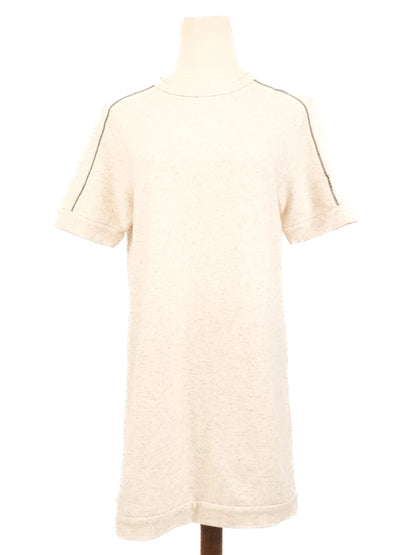 Perfect Brunello Cucinelli Orange Cashmere Dress Size M