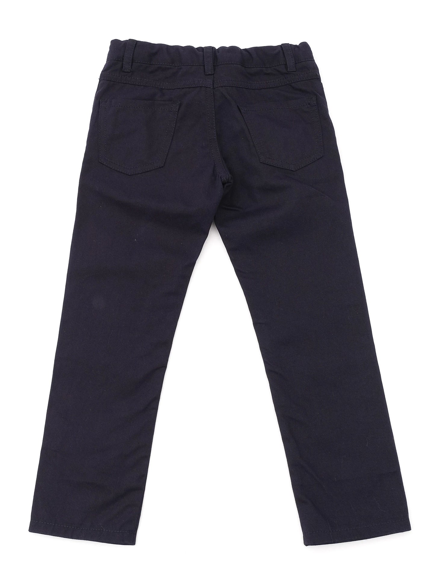 excellent navy blue suit for kids - jacket & pants set