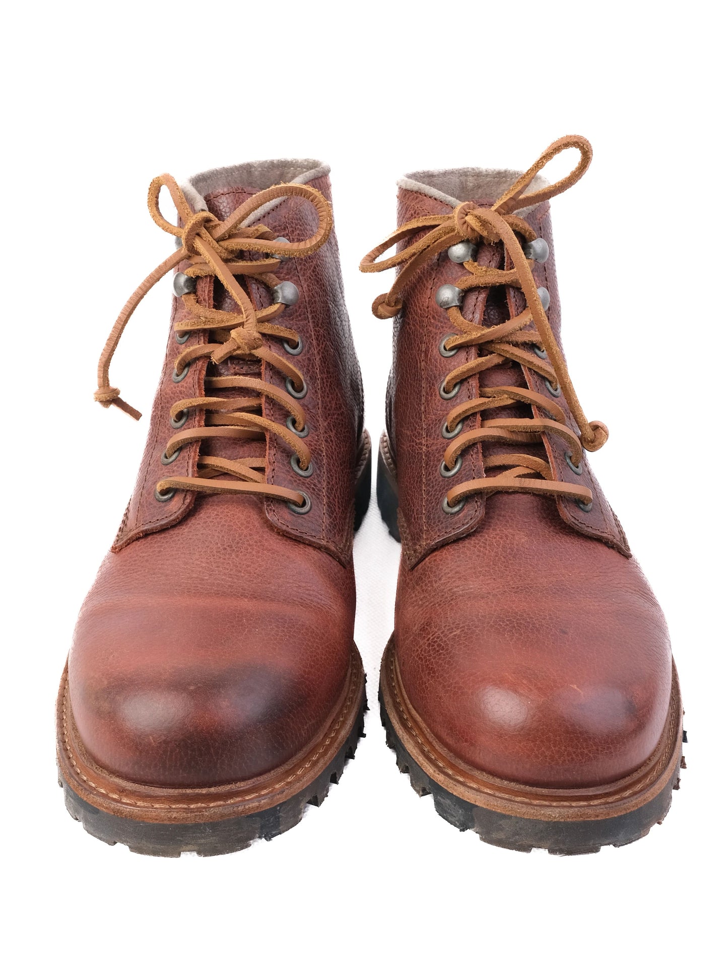 average diesel orange leather boots size 42 for men