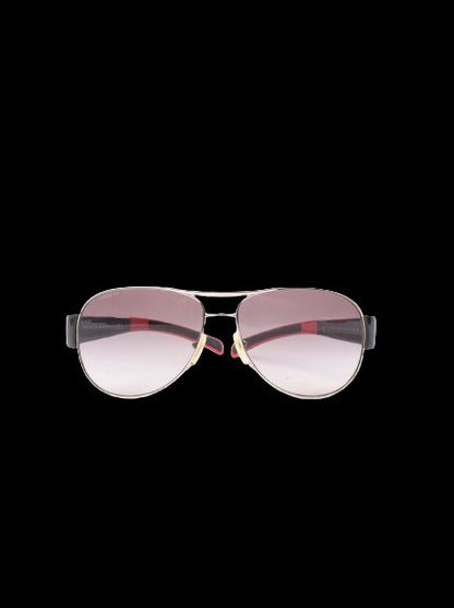 Excellent Prada Sunglasses Black Red Acetate Men’s Tinted Lenses