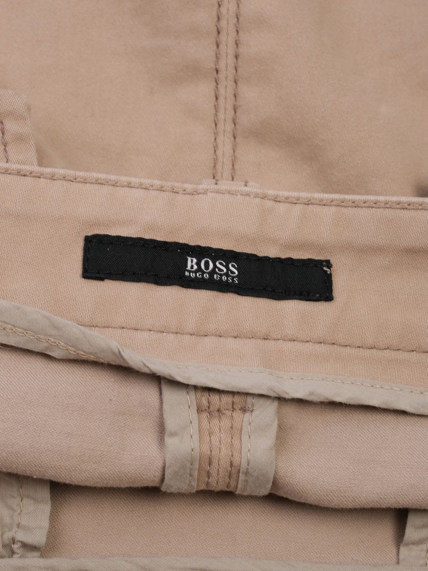 excellent hugo boss women's orange skirt xl with pockets