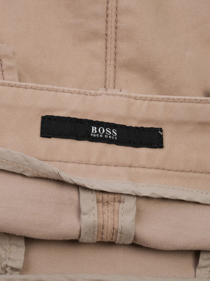 Excellent Hugo Boss Women's Orange Skirt XL with Pockets