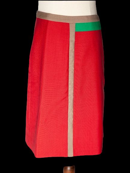 new prada red len women’s top size xs