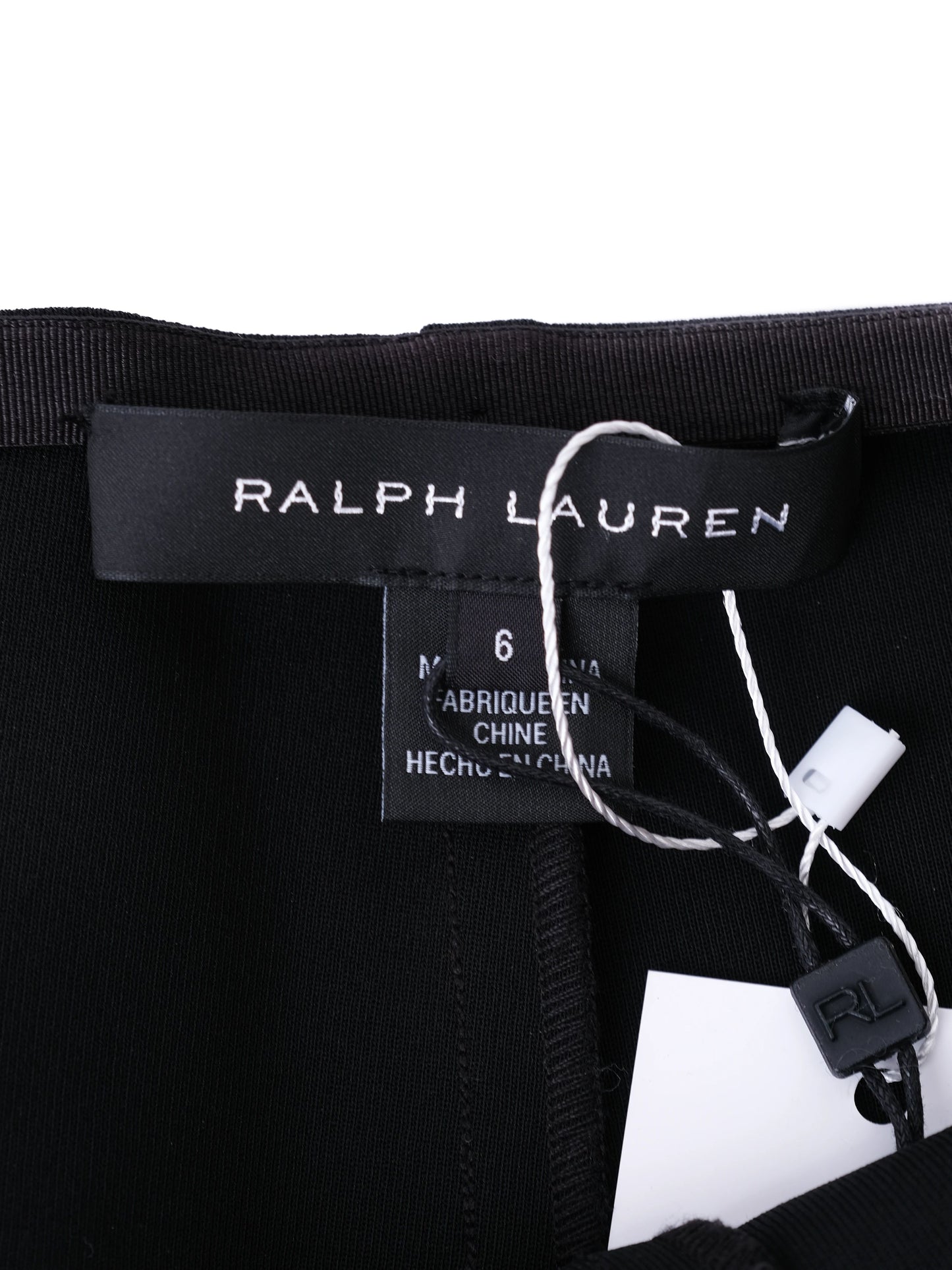 excellent ralph lauren black viscose pants for women