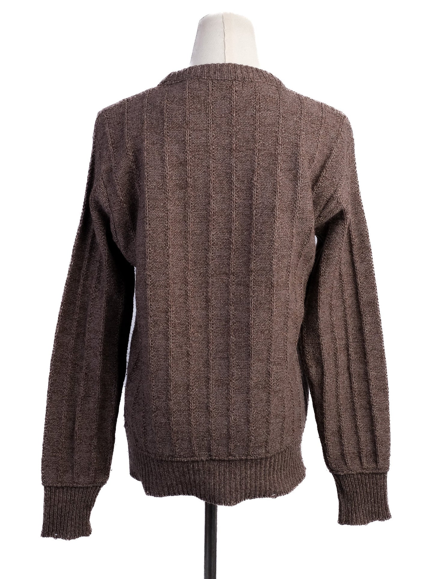 excellent dolce gabbana orange wool sweater size s