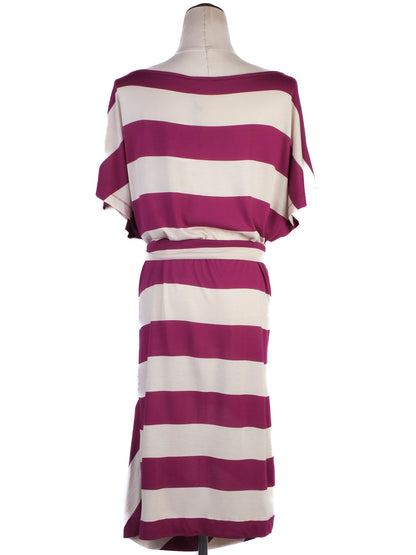 NEW By Malene Birger Blue Strapless Dress Size S with Belt