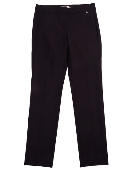 Max Mara Black Cotton Women's Pants - Perfect Condition