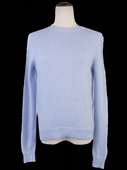 maje excellent light blue sweater xs nylon unique design