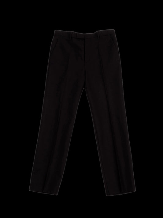 Excellent Gucci Black Wool Dress Pants Size M for Men