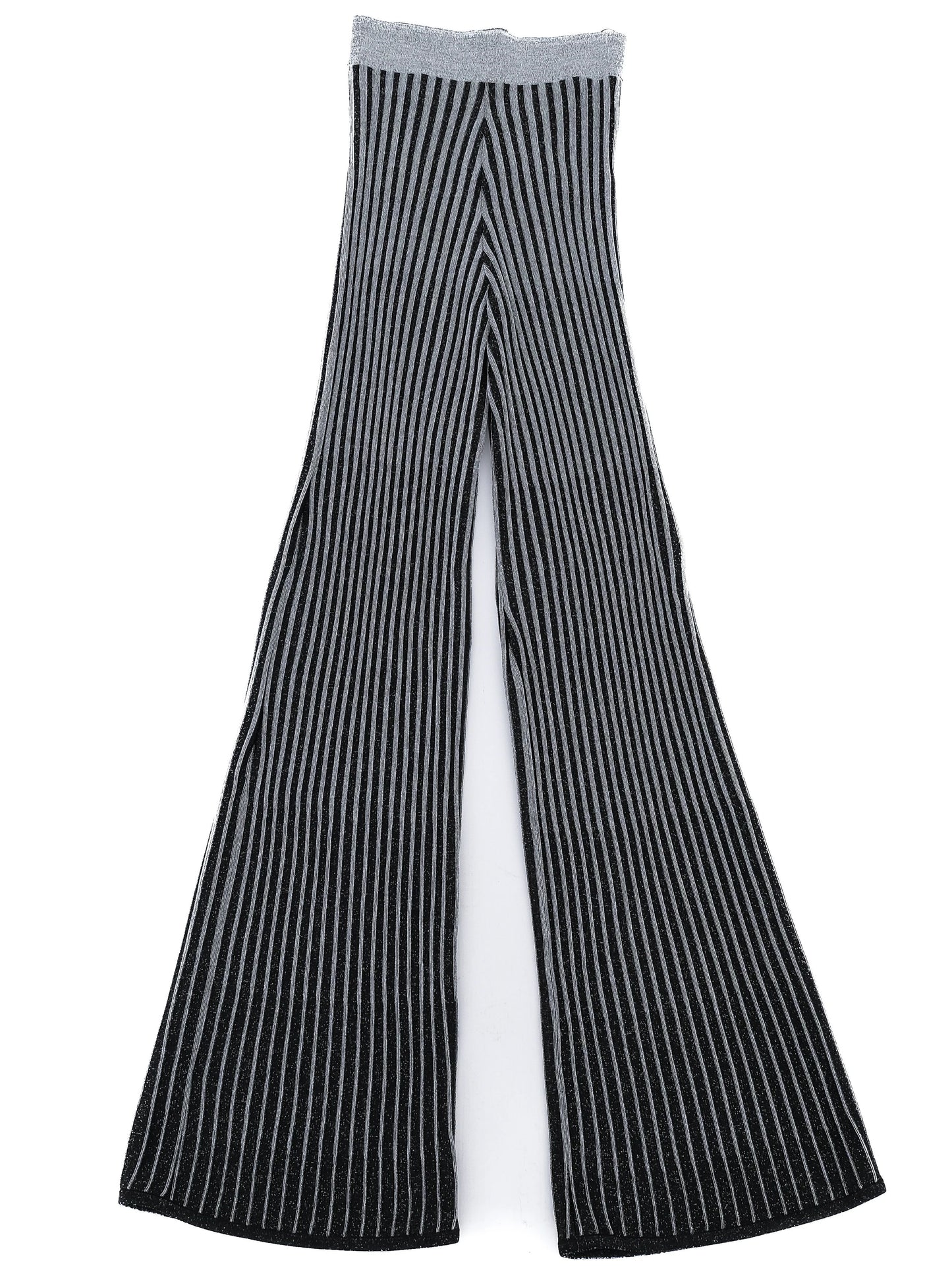 excellent balmain black gray striped sweater size s for net-a-porter