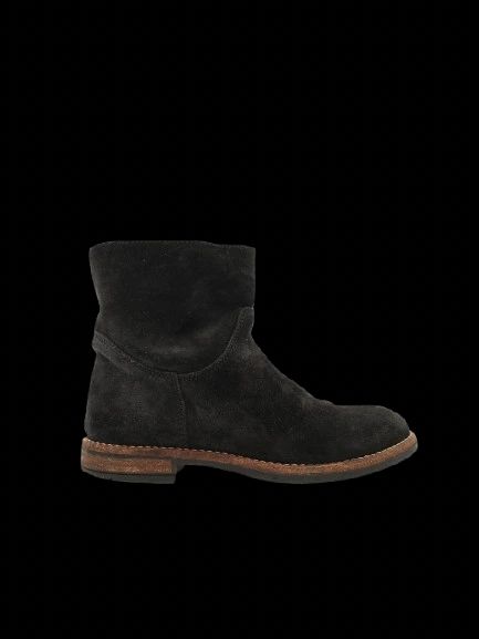 excellent bonpoint black leather ankle boots for kids size 28