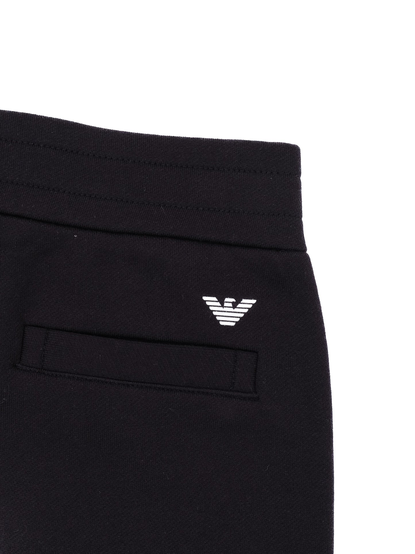 perfect emporio armani black jogger pants for kids size 12