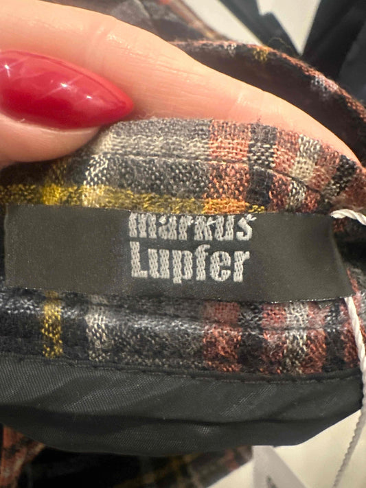 Excellent Markus Lupfer Plaid Wool Skirt Multicolor Size N/A