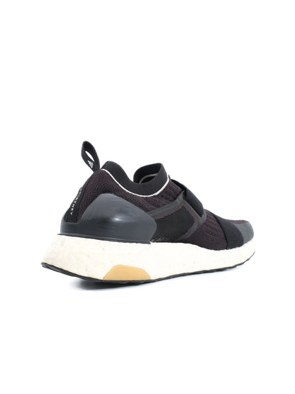 Stella McCartney Black Textile Sneakers Size 37.5 Excellent Condition