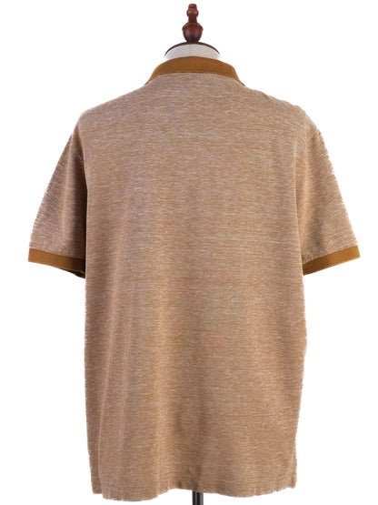 Excellent Scotch&Soda Orange Cotton Polo Shirt Size XL