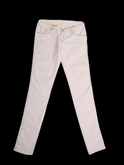 Dsquared2 Women's White Cotton Jeans Size S Excellent Condition