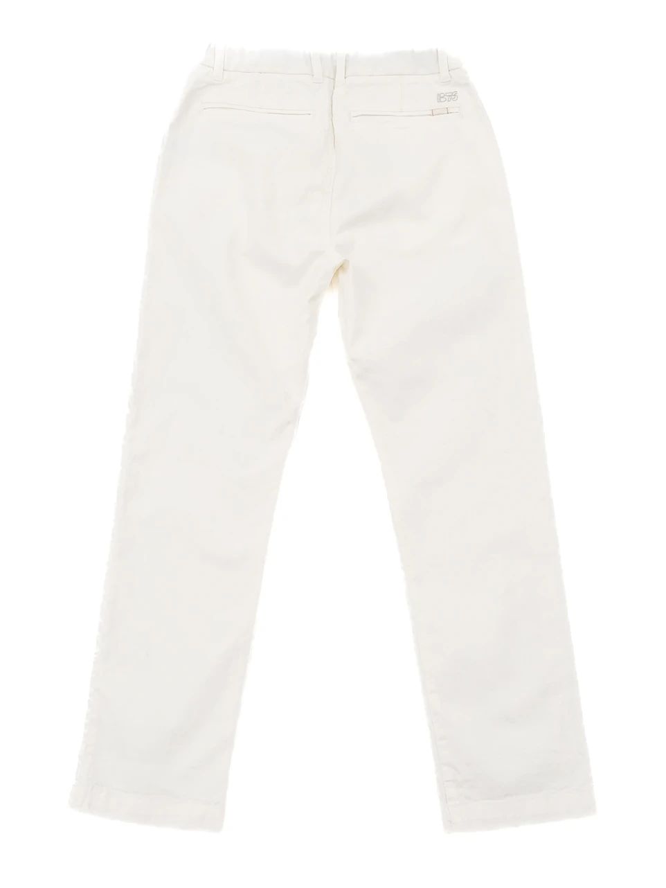 excellent bonpoint white pants size 10 for kids with embroidered detail