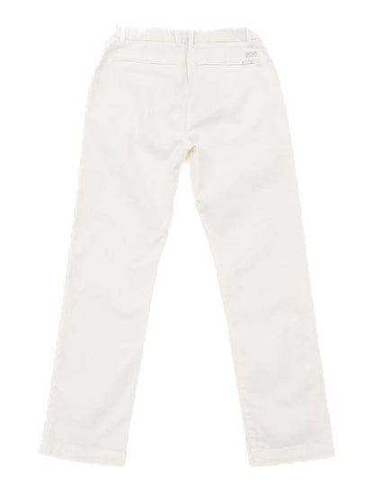 Excellent Bonpoint White Pants Size 10 for Kids with Embroidered Detail
