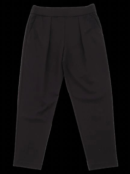excellent seventy venezia black viscose pants size xxl made in italy