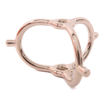 Hermes Kim Scarf Ring Silver Other Metal