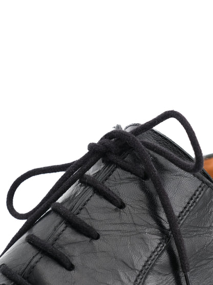Excellent Moreschi Black Leather Dress Shoes Size 41 for Men
