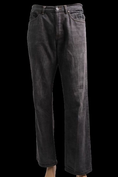 Excellent Givenchy Gray Cotton Jeans Size M for Men