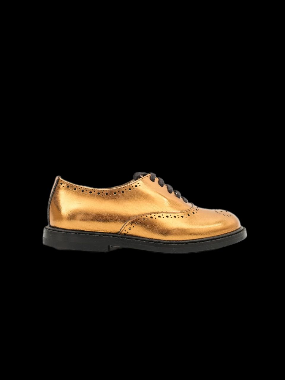 excellent bonpoint yellow leather oxford shoes for kids size 28